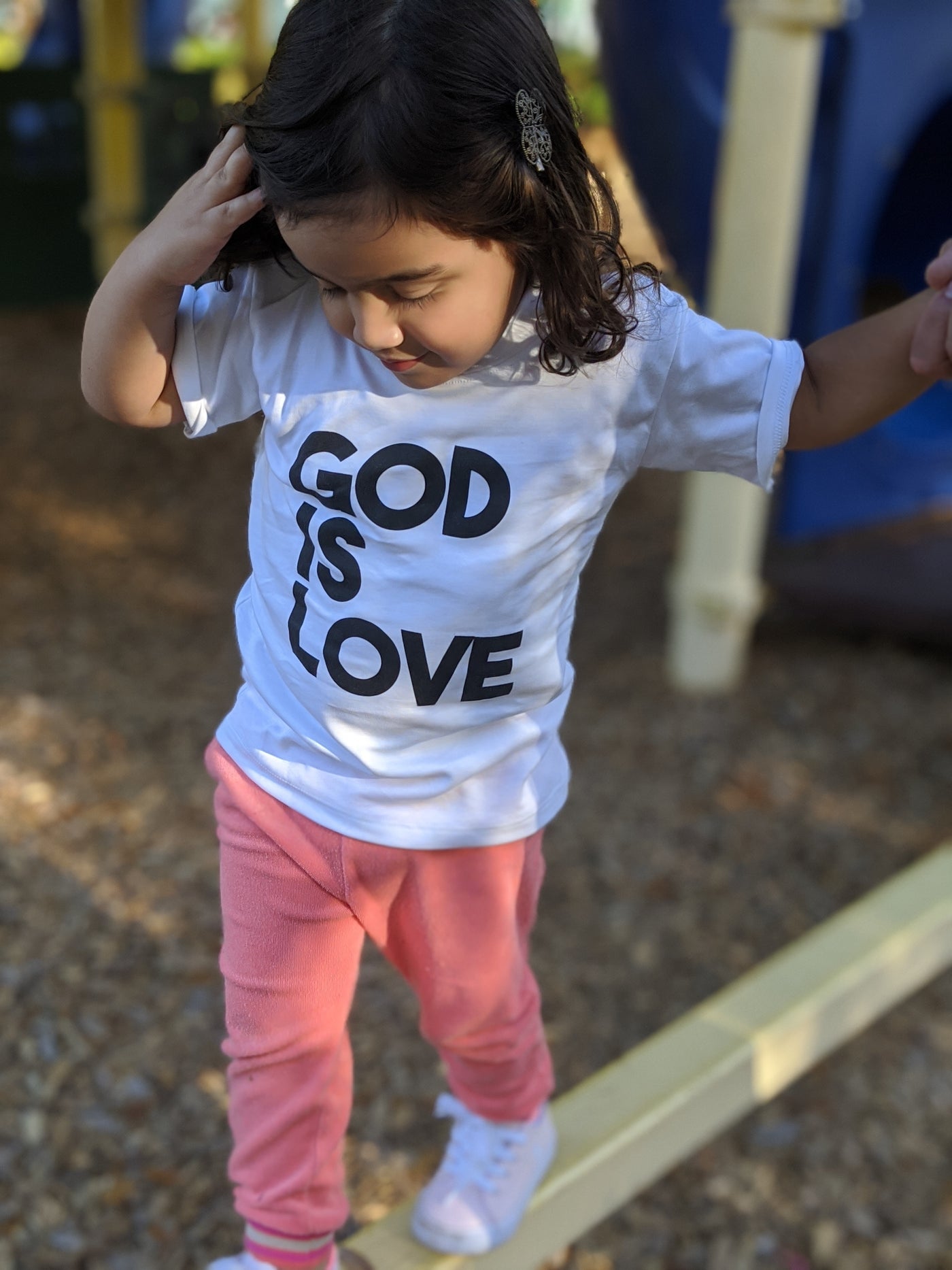 God is Love toddler tee